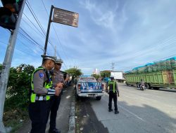 Antisipati Macet, Satlantas Polres Lamongan Sisir dan Lakukan Pengecekan Jalur Alternatif Jelang Natal 2025 dan Tahun Baru 2026