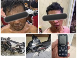 Tim Jaka Tingkir Sat Reskrim Polres Lamongan Amankan Pelaku Curanmor di Wilayah Glagah