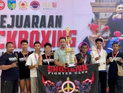 Shorenk Fighter Club Juara Piala Bupati Kediri Cup 2025, Davin Jadi Bintang Muda Kickboxing Di Kediri