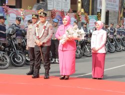 Polres Lamongan Gelar Apel Penyambutan dan Pelepasan Kapolres Lamongan, AKBP Agus Dwi Suryanto Pamit, AKBP Arif Fazlurrahman Resmi Bertugas