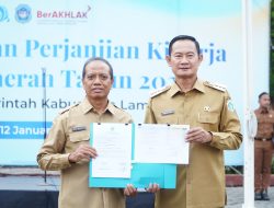 Pemkab Lamongan Laksanakan Penandatanganan Perjanjian Kerja Tahun 2026