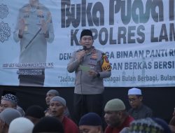 Kapolres Lamongan Buka Puasa Bersama 300 Pasien Rehabilitasi di Yayasan Berkas Bersinar Abadi, Tebar Semangat Ramadan dan Kepedulian