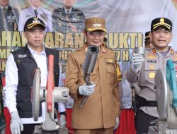 Apel Gelar Pasukan Operasi Ketupat Semeru 2026 Digelar di Alun-Alun Lamongan, Siap Amankan Mudik dan Idul Fitri