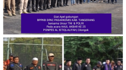 BPPKB DPAC Pasar Kemis Sukses Amankan Haul Akbar di Ponpes Al-Istiqlaliyyah