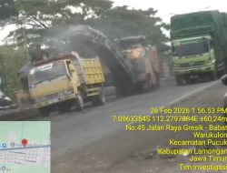 Diduga Ada Praktik Jual Beli Limbah Aspal Proyek Jalan Nasional Lamongan–Babat