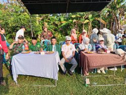 Semarak Harlah Fatayat NU ke 76 , PAC Fatayat NU Babat Gelar Senam dan Jalan Sehat di Puncakwangi