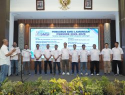 SMSI Lamongan Dikukuhkan, Perkuat Industri Pers Siber dan Literasi hingga Desa